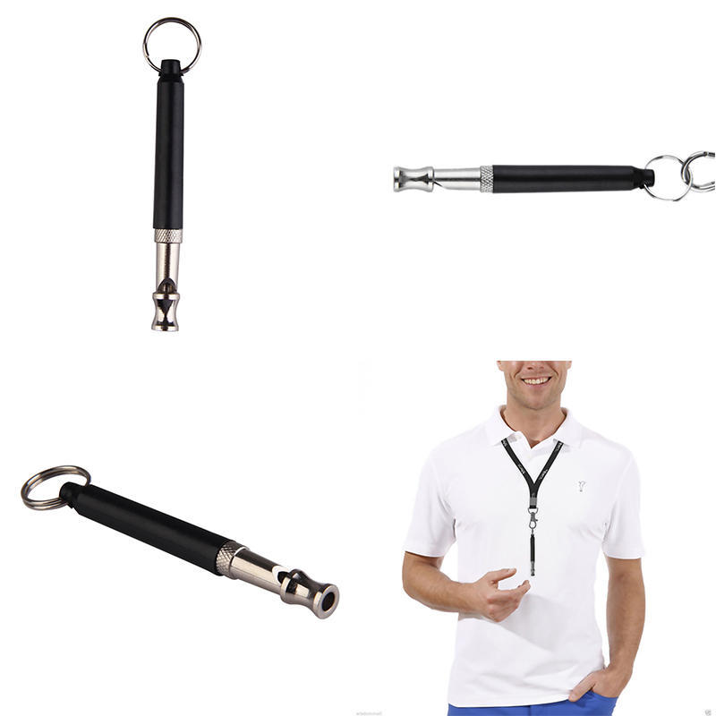 Собачий свисток для остановки лая, бесшумный ультразвуковой отпугиватель звука, поезд с ремешком