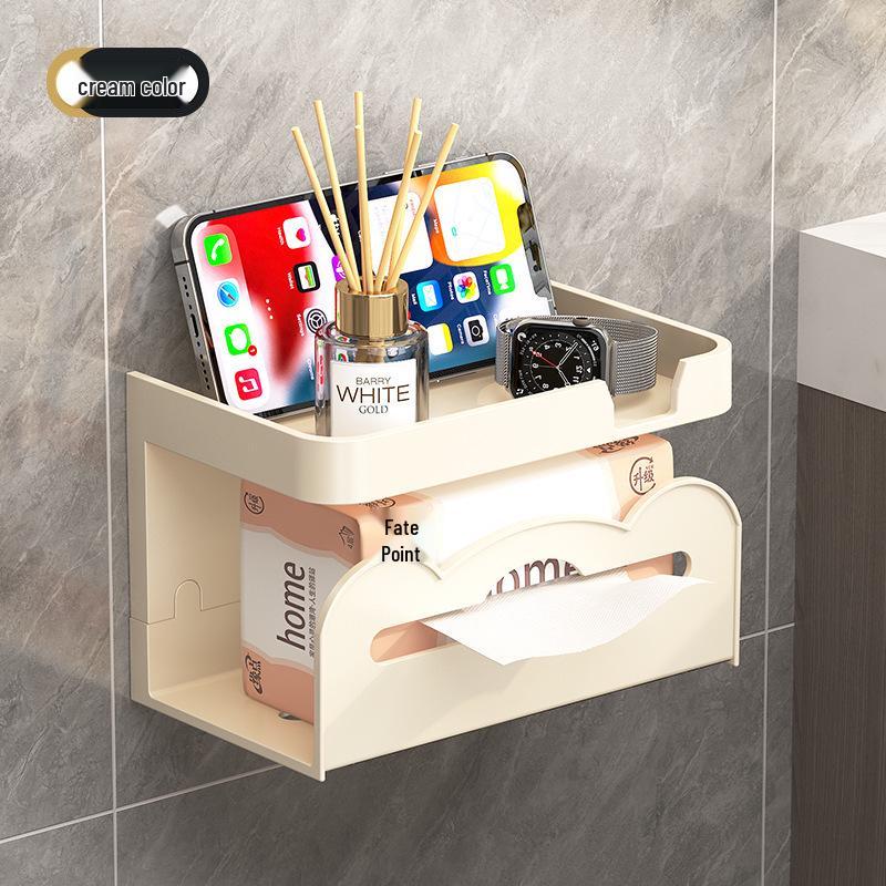 Настенная полка для хранения туалетной бумаги и салфеток