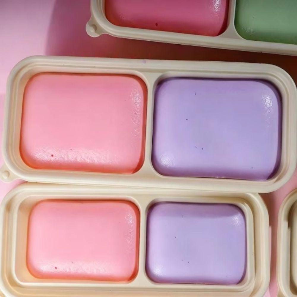 Anxiety Relief Sticky Box Cake Squishy Toy Creative Realistic Cake Pinch Home Decoration