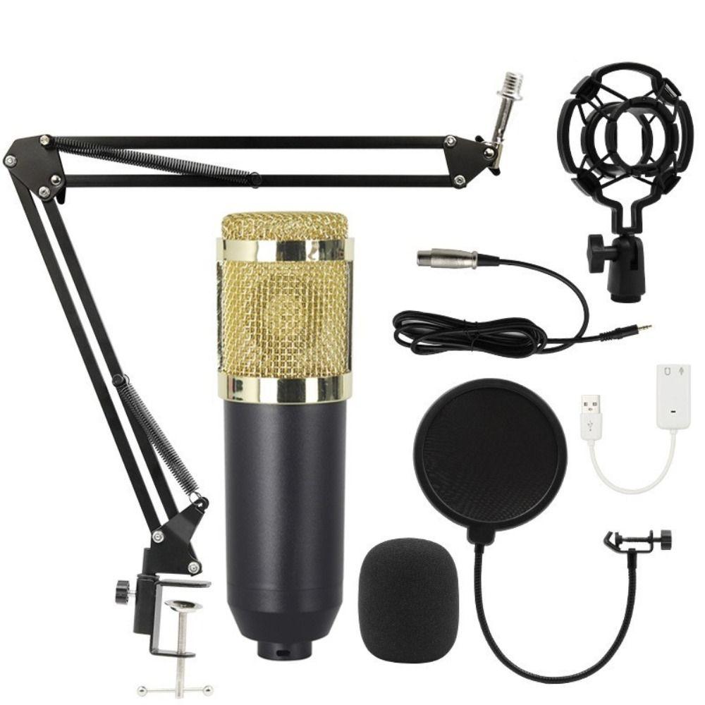 Streaming Condenser Microphone Kit BM800 Voice Changer Microphone Streaming Audio Smartphone
