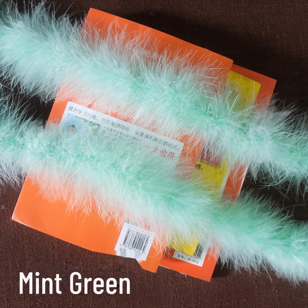 Зашифрованные полоски перьев индейки и украшения в виде ушек кролика для рождественских поделок