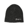 ICHIYON Cursive Embroidery Simple Beanie Knit Hat Cold Weather Hat Knit Cap Hat Winter Cold Weather Knit Cap [14+ PLUS] Womens / 103821-121-100