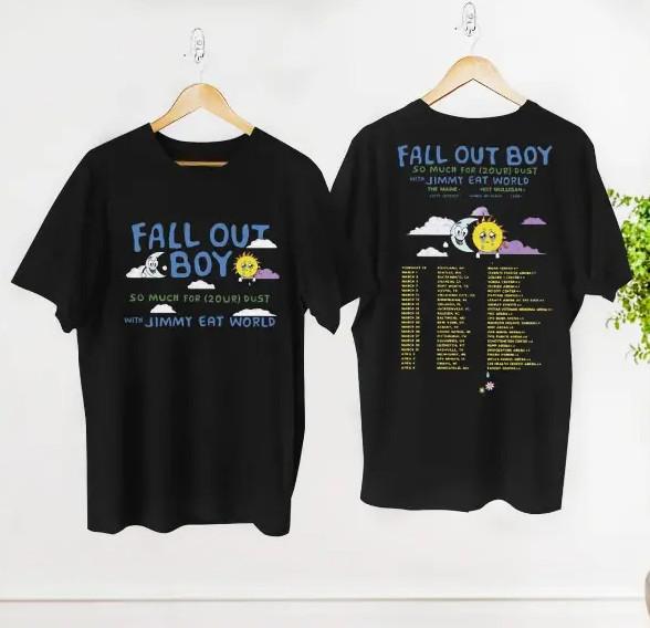 Fall Out Boy Concert Tour 2024 T-shirt Fall Out Boy Band So Much For 2our Shirt