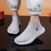 Модные носки для женщин, повседневные кроссовки для отдыха на открытом воздухе, мужские мокасины, дышащая спортивная обувь, однотонная мода, весна-осень, Zapato