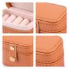 Holder PU Ring Packaging Earrings Jewelry Storage Ring Box Jewelry Display Case Jewelry Organizer