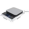 5kg/0.1g Multifunction Stainless Steel Digital Kitchen Scale Electronic Food Weight Scale for Cooking Baking