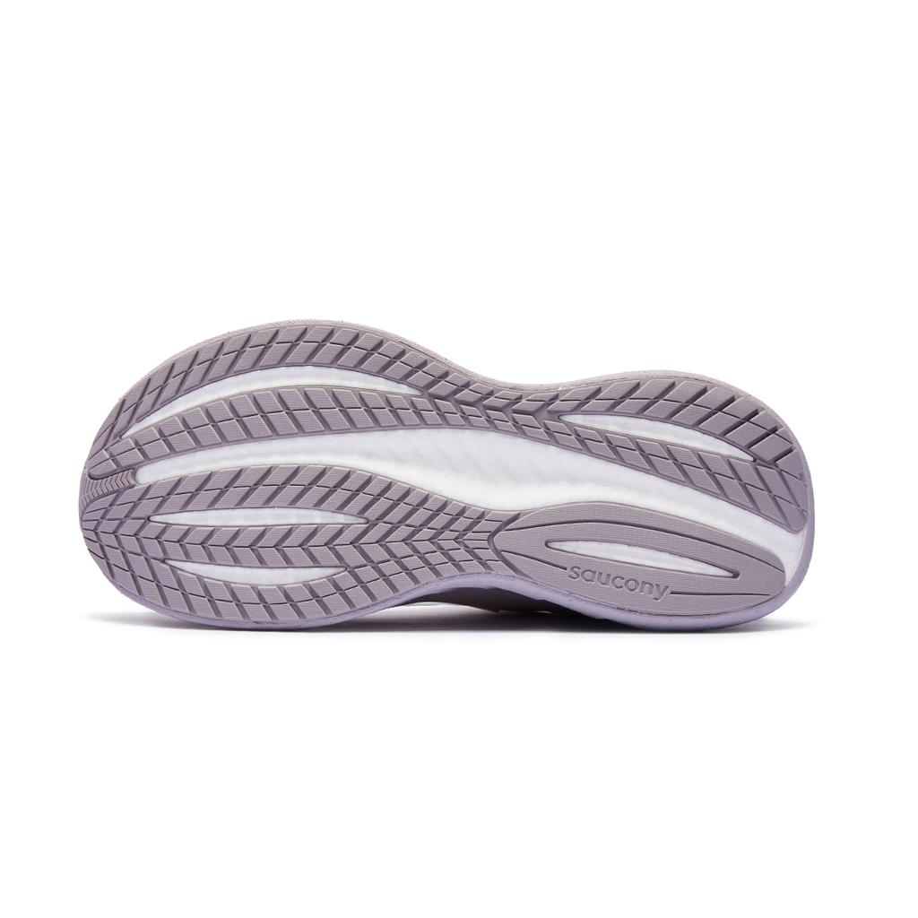 SAUCONY Triumph 22 Удобные Мягкие Противоскользящие Прочные Дышащие Низкие Кроссовки для Тренировок и Бега на Длинные Дистанции Женские фиолетовые S10964-606