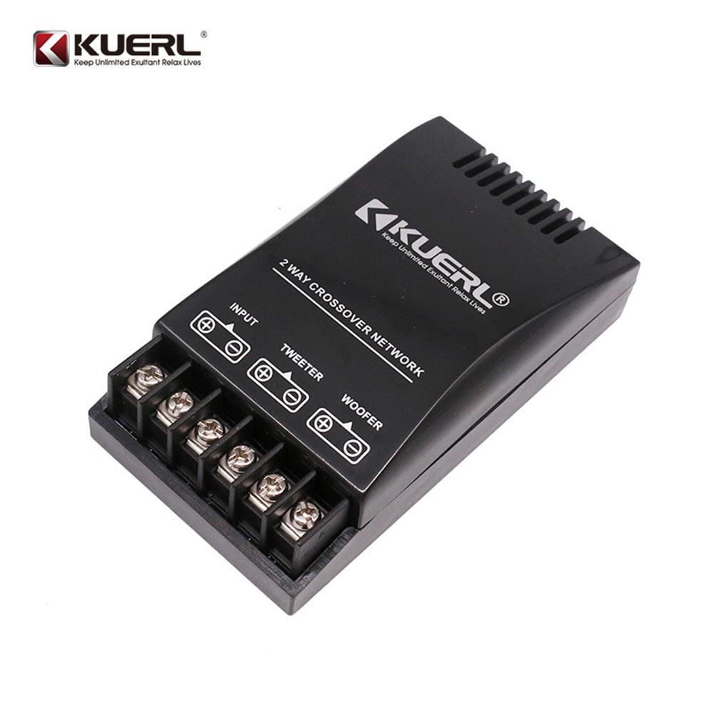 2-Way HiFi Speaker Frequency Dividers Treble/Bass Car Audio Crossover Filter DIY Speakers Filter Free Welding Car Modification