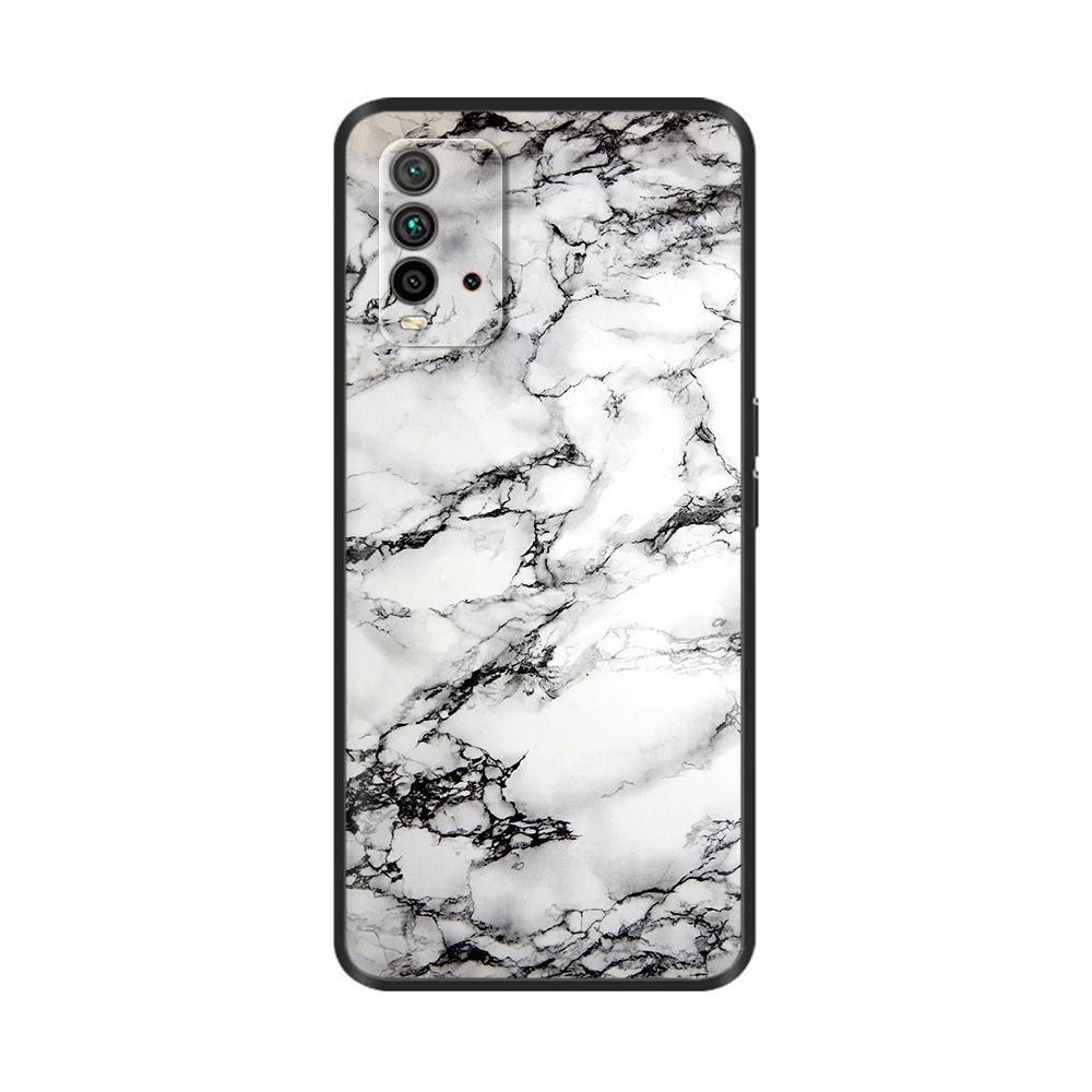 For Redmi 9T Case Silicone Back Cover Phone Case for Xiaomi Redmi 9T Redmi9t 9 T Soft Cases Fundas Para Bumper Coque Cat Flower