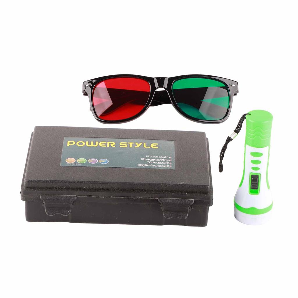 Стоит Четырехламповый Тест Красный Зеленый Полная Фильтрация Избежать Отклонения 1200 мАч Портативный 4-точечный Тестовый Индикатор