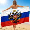 1Pc Russian Imperial Flag Beach Towel, Quick Dry, Multi-Use for Beach Pool Gym Yoga Home Travel, Christmas, Halloween, Xmas Gift M928745