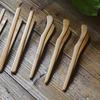 Bacon Muffin Reusable Bamboo Kitchen Cooking Toast Clip Food Tongs Gripper Tea Tweezer