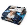 Jonathan Bailey Retro S Bailey  Blankets  Soft Pattern Plush Throw Blanket For Students Outdoor Flannel Bedspread Bed Cover