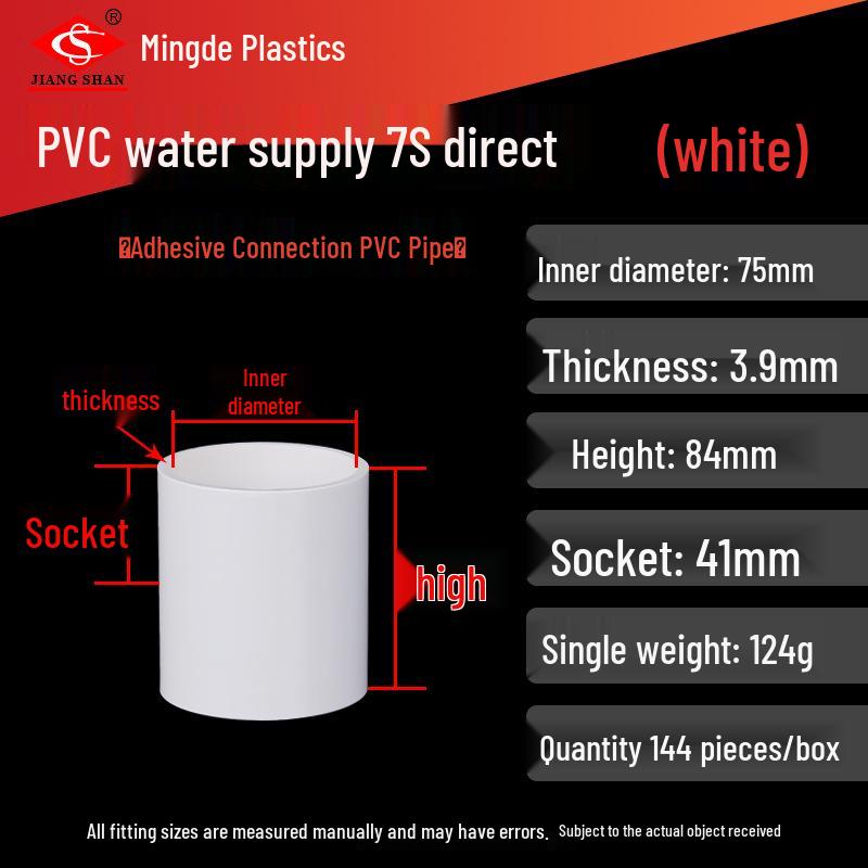 ПВХ Двусторонний Прямой Хомут для Фитингов Водоснабжения