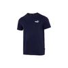 American Retro Letter Logo Print Casual Quick-Dry Breathable Short Sleeve T-Shirt Men Tops Navy 630562-06