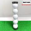 Plastic Golf Ball Tube Barrel Transparent Displaying Golf Balls  Collectors And Enthusiasts
