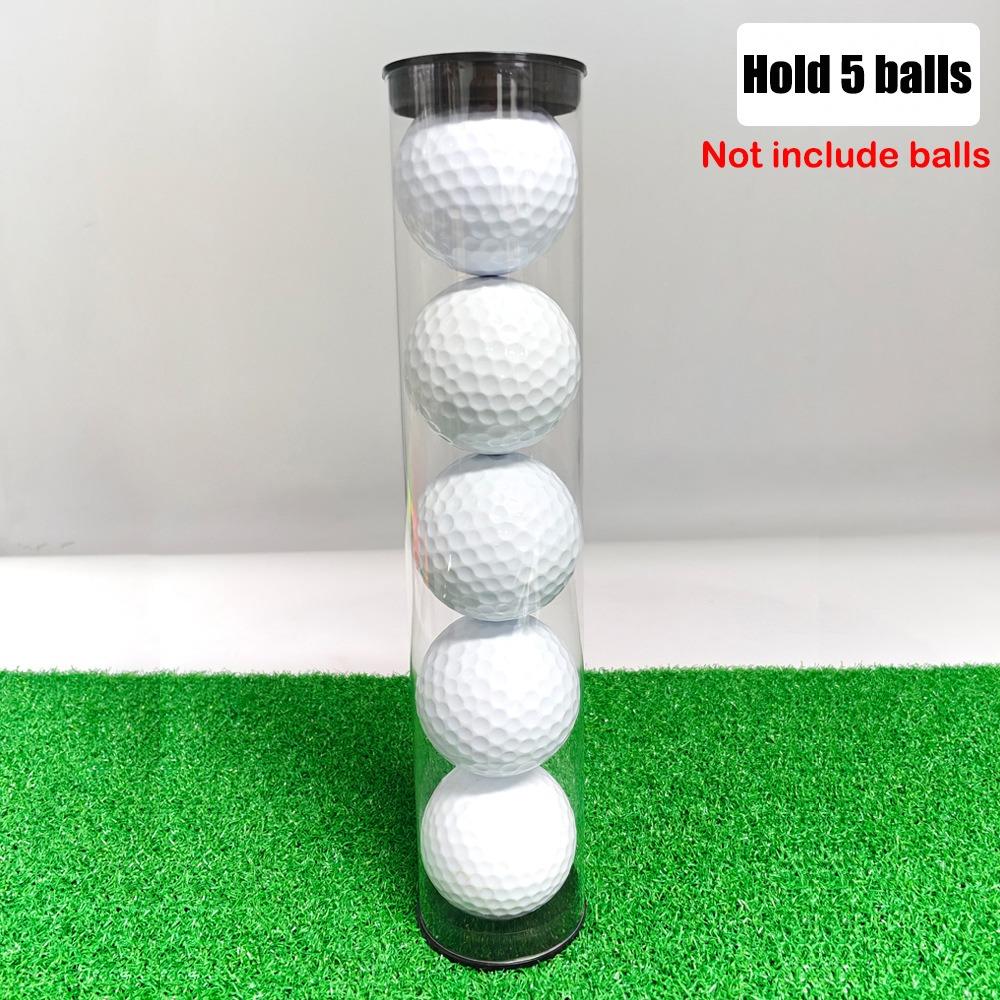 Plastic Golf Ball Tube Barrel Transparent Displaying Golf Balls Collectors And Enthusiasts