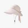 Enhanced Wide Brim Sun Hat For Women Sun Protection Cap Korean Style Fashionable Lightweight Breathable Hat