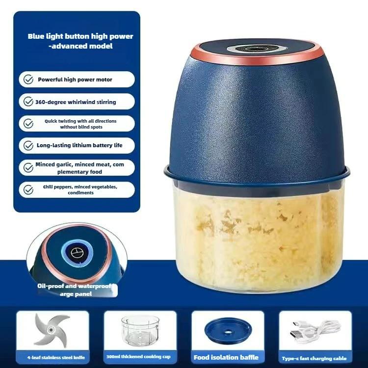 Электрический измельчитель чеснока для раздавливания чеснока, бытовая мини-измельчитель чеснока