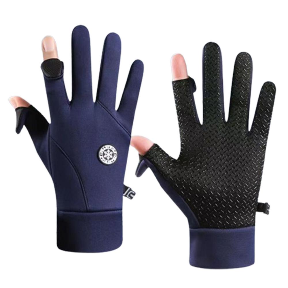 Winter Biking Gloves Snow Gloves Cycling Warm Gloves Touchscreen Bike Winter Gloves Thermal Gloves Hands Warmer For Sports