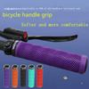 Bicycle Grips Handbar Grip Rubber Non-slip Lock Ring Cycling Anti Slip and Mountain Bike Accessory