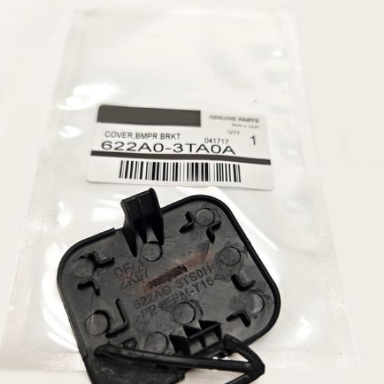 622A03TA0A Front Bumper Tow Hook Cover Cap Black For 2013-2015 Nissan Altima