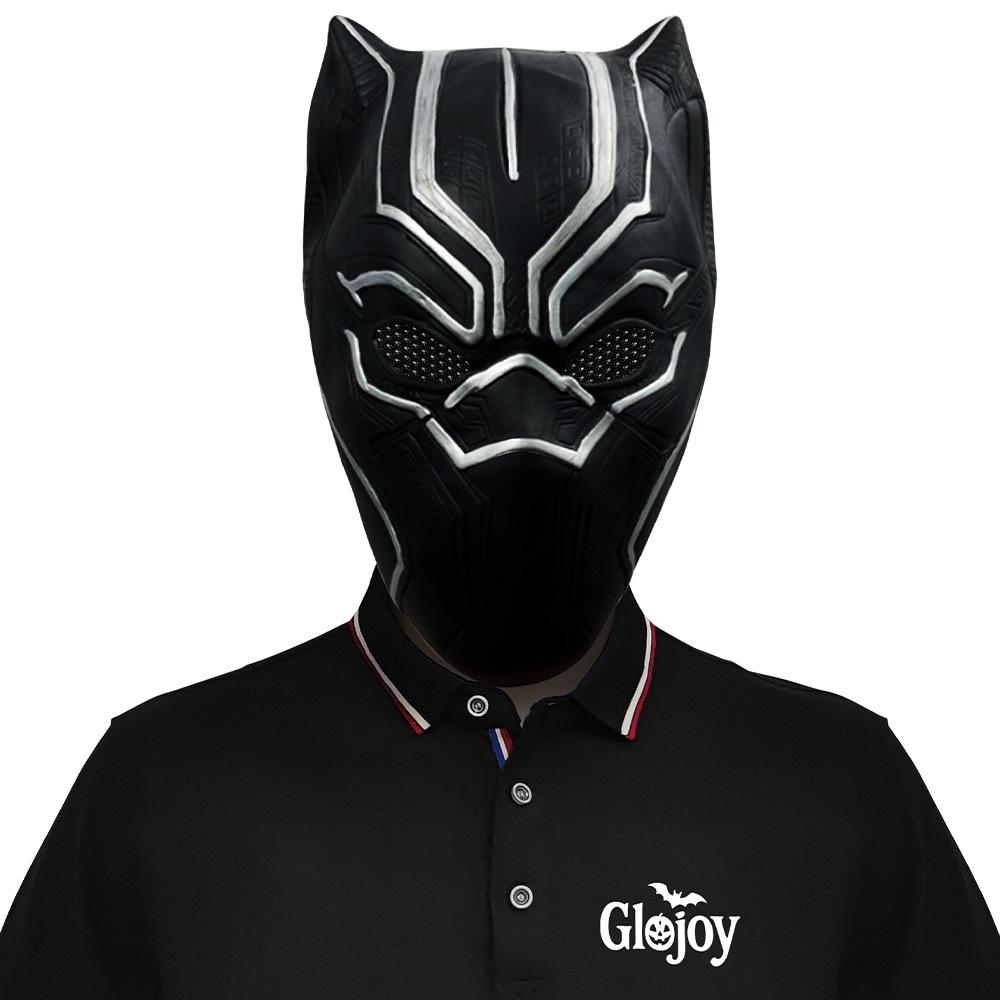 Black Panther mask, funny Marvel movie prop, costume for masquerade, Avengers, Halloween party, gag prop
