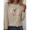 Women's Graphic Print Long Sleeve T-Shirt