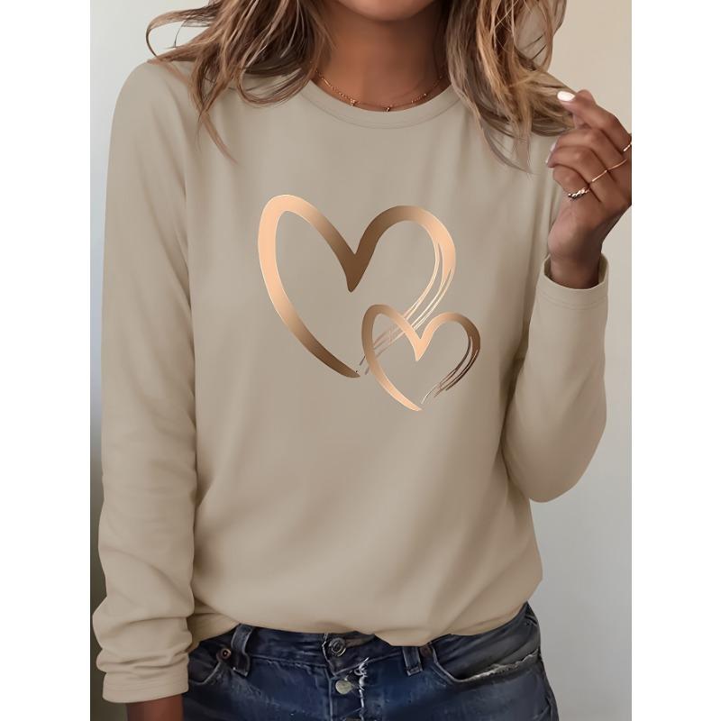 Women's Graphic Print Long Sleeve T-Shirt