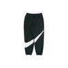 Big Swoosh Mid-Rise Loose Knit Joggers Men Bottoms Black AR9895-010