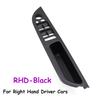 LHD RHD E60 E61 Car Interior Handle Inner Door Armrest Panel Pull Trim Cover Replacement For BMW 5 Series 2006-2010 51416983703