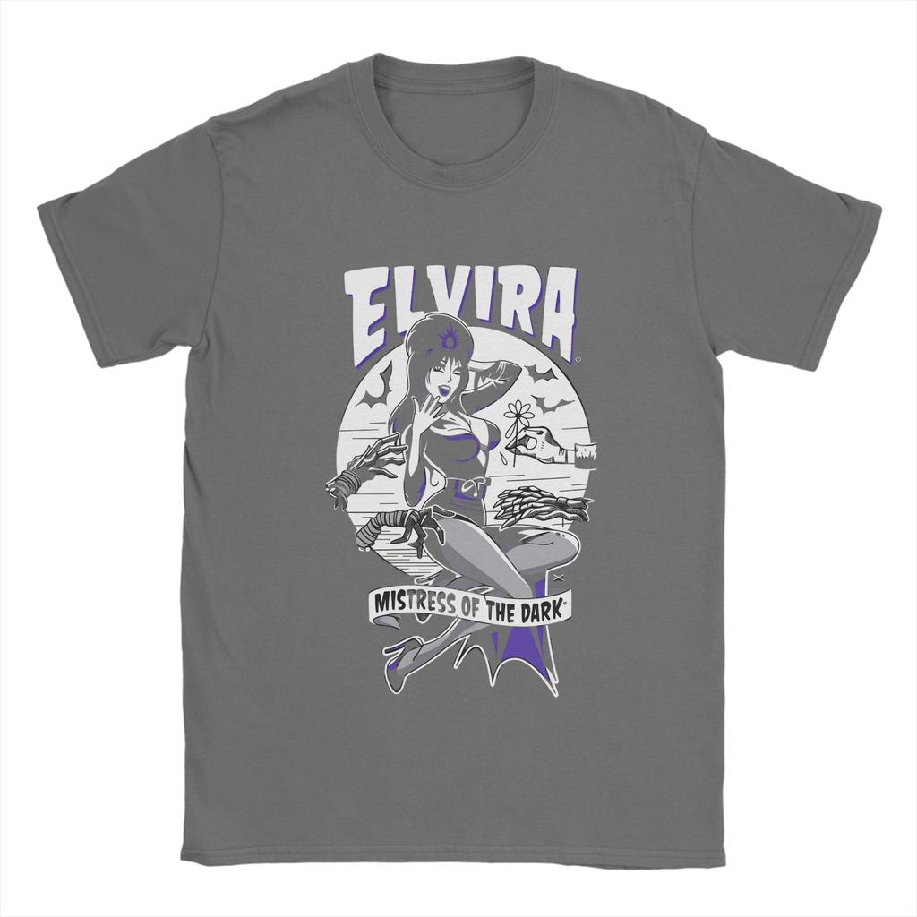 EElviras Ladies Printed TShirt Suitable for Both Unisex and Women Unisexs TShirt Fashionable Casual ShortSleeved Clothing