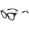 Eyeglasses MOSCHINO MOS638 52/18/145 807 BLACK ACETATE FRAMES WOMAN MOSCHINO MOS638 BLACK Optical Frames 52
