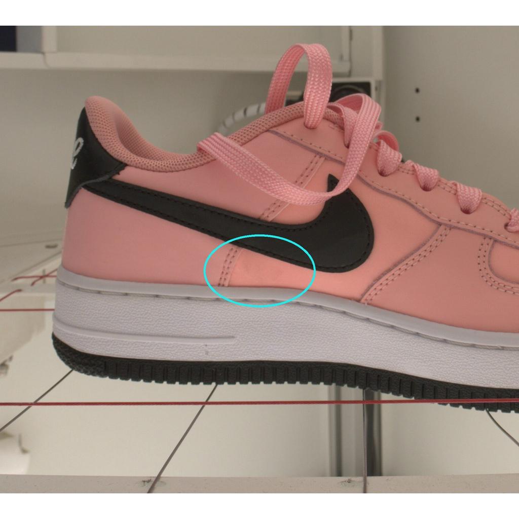 Pre-owned NikeAir Force 1 Valentine's Day 2019 Bleached Coral GS BQ6980-600-P26104563635539