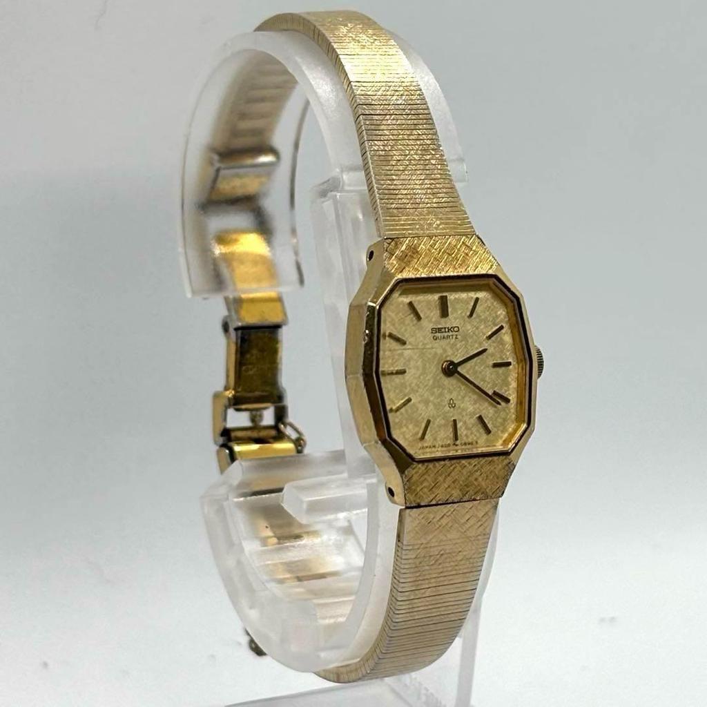 [USED] Seiko Women's Watch Gold Retro Vintage Working Battery