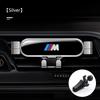 JUSK5 New 2025 Gravity Car Holder For Phone Air Vent Clip Mount Mobile Cell Stand For BMW M Power Sport M1 M3 M4 M5 M6 E90 F30 X4 X5 X