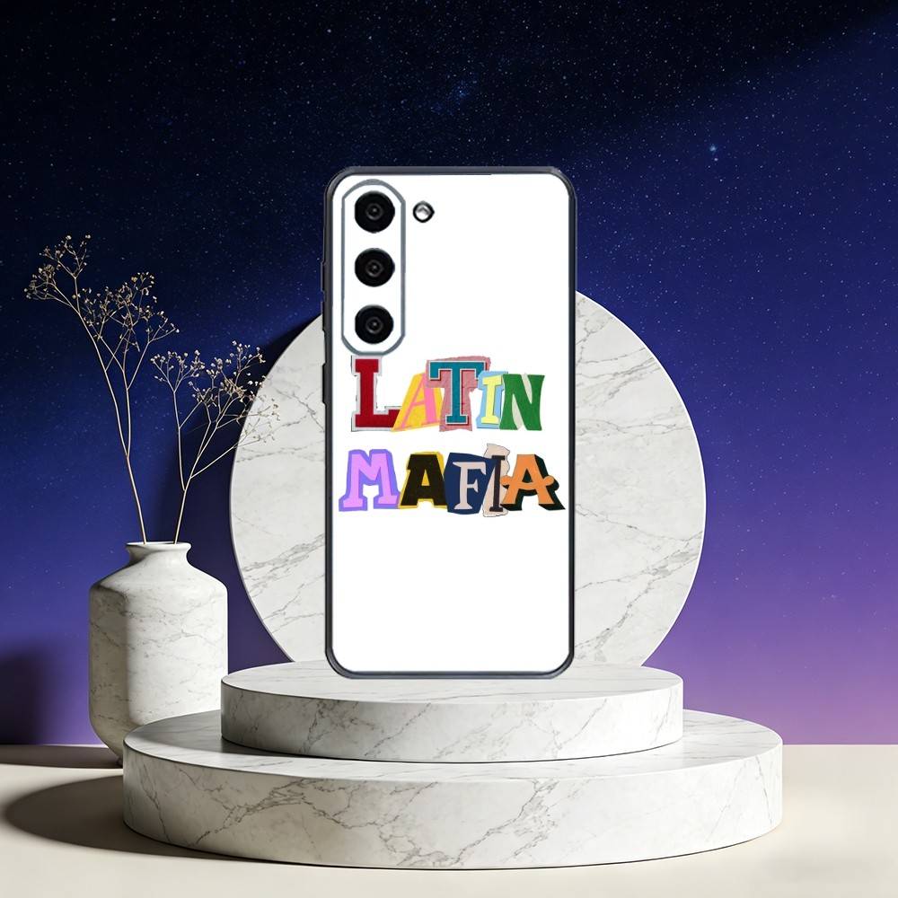 Latin Mafia Creative Phone Case For Samsung Galaxy A73,A72,A71,A70,A53,A52,A51,Others Soft Black Cover