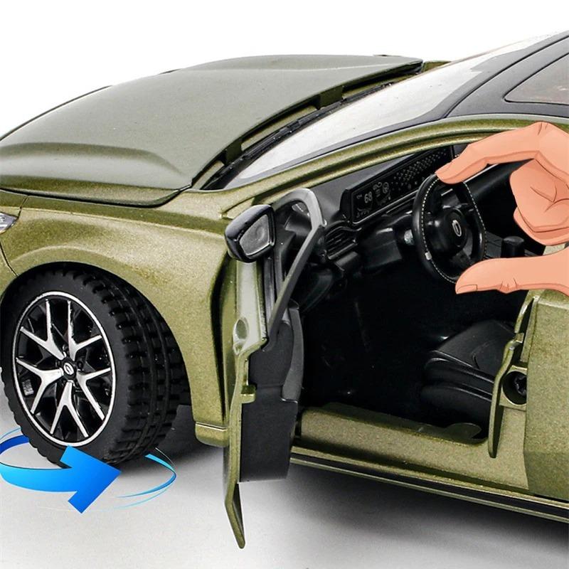 1/24 литая металлическая модель автомобиля - GAC Motor EMPOW 55 Coupe, уличный спортивный автомобиль, подарок для ребенка, звук и свет
