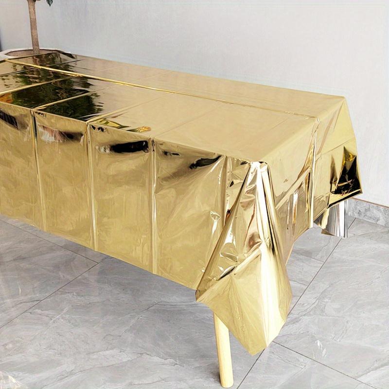 1 шт. алюминиевая пленка для вечеринки по случаю дня рождения одноразовая водонепроницаемая скатерть для реквизита для сцены