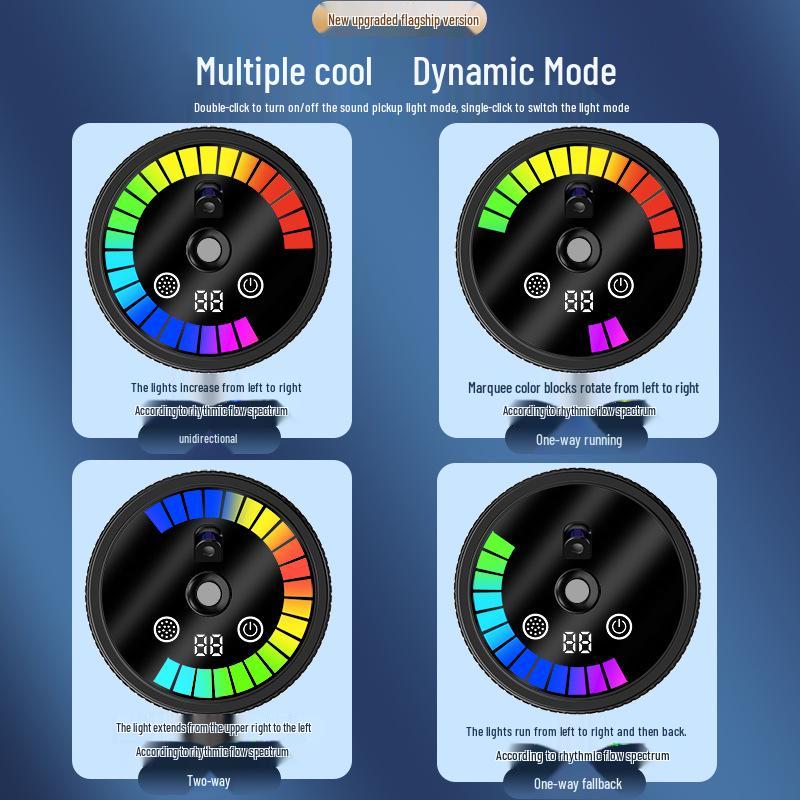Звездное небо Активируемый звуком автомобильный освежитель и очиститель воздуха с автоматическим распылением и индикатором зарядки