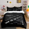 Saturn V Rocket Diagram Design Bedding Duvet Cover Set Duvet Cover Pillowcases (1*Duvet Cover 2*Pillowcases, Without Duvet Insert)
