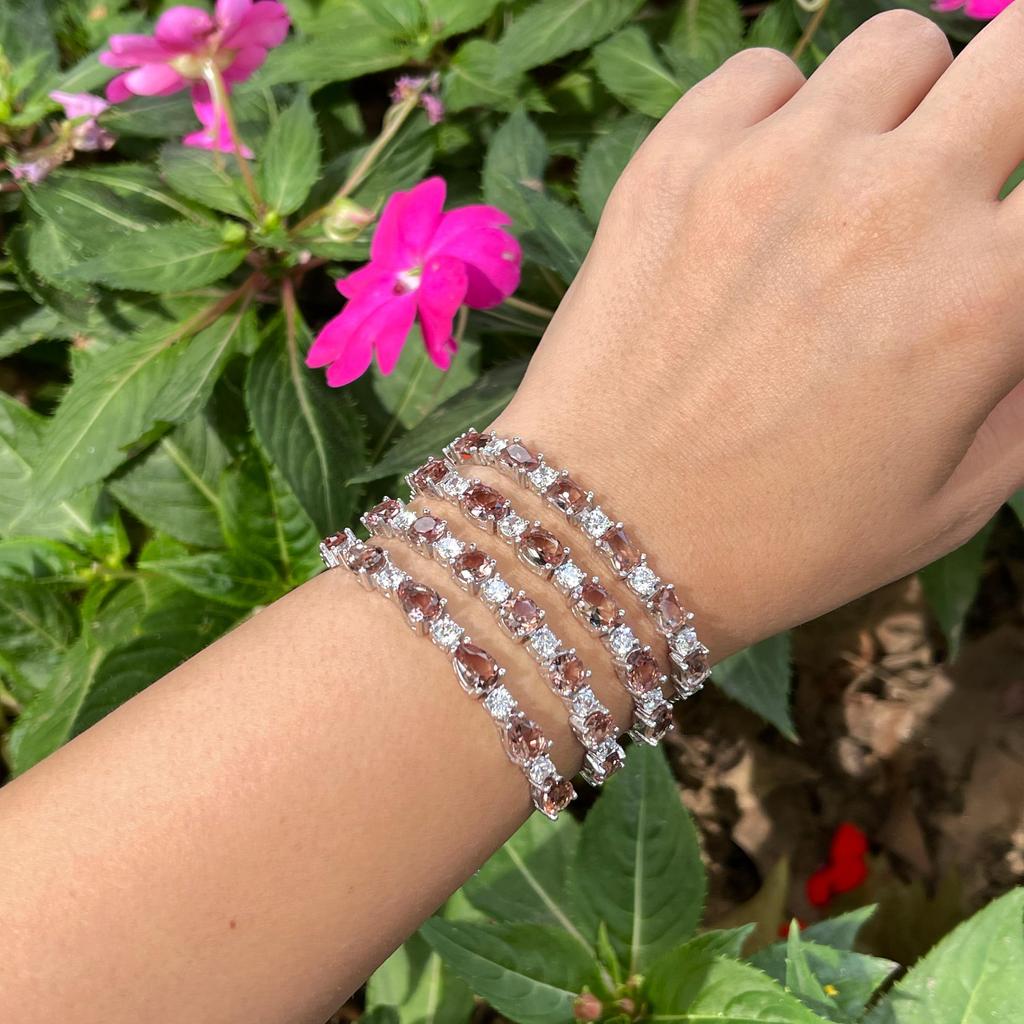 Потрясающий серебряный регулируемый браслет с драгоценным камнем Зултанит - Камень с изменением цвета Браслет из султанита - Турецкая диаспора Зултанит Ювелирные изделия