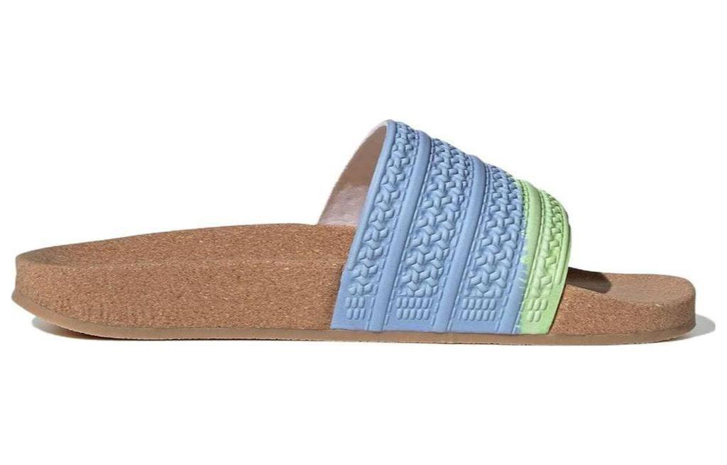 Adilette Moomin x Adilette Wmns Adidas Originals Прозрачные шлепанцы из пробки 'Муми-тролль' Женские ID4207