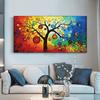Abstract Colorful Tree Posters and Prints Painting On Canvas Wall Art Picture for Living Room Home Decor Unframed