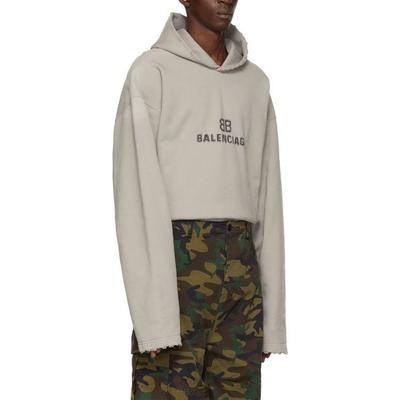 Balenciaga Худи Pixel с эффектом потертости 661711TKVF68174