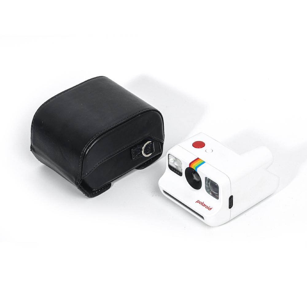 [Лаборатория пленок] Чехол из ПУ-кожи для камеры Polaroid Go, мягкий защитный чехол с ремешком CAA52