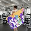 Игра O-Omori Милое Полотенце Душ Сауна Путешествие Спа Быстросохнущее Аксессуары для Тренажерного Зала Мягкое Большое Пляжное Полотенце