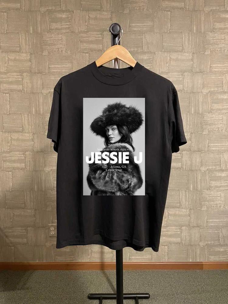Концерт Jessie J в Атланте в 2026 году Черная футболка S-5XL U16 Унисекс футболка