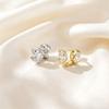 Full Diamond Ball Earrings, Shiny Zircon Ball Earrings, Women's Exquisite Versatile Flash Diamond Earrings.