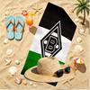 Borussia Monchengladbach Print Beach Towel, Versatile Lightweight Absorbent Beach Towel for Pool Surf Yoga Bathroom, Perfect Birthday Holiday Gift